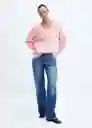 Jersey Taldorav Rosa Talla L Mujer Mango