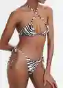 Top Bikini Marisa Off White Talla L Mujer Mango