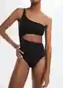 Traje del Bañador Cira Negro Talla XS Mujer Mango