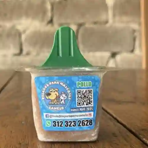 Helado para Perritos Sabor Pollo