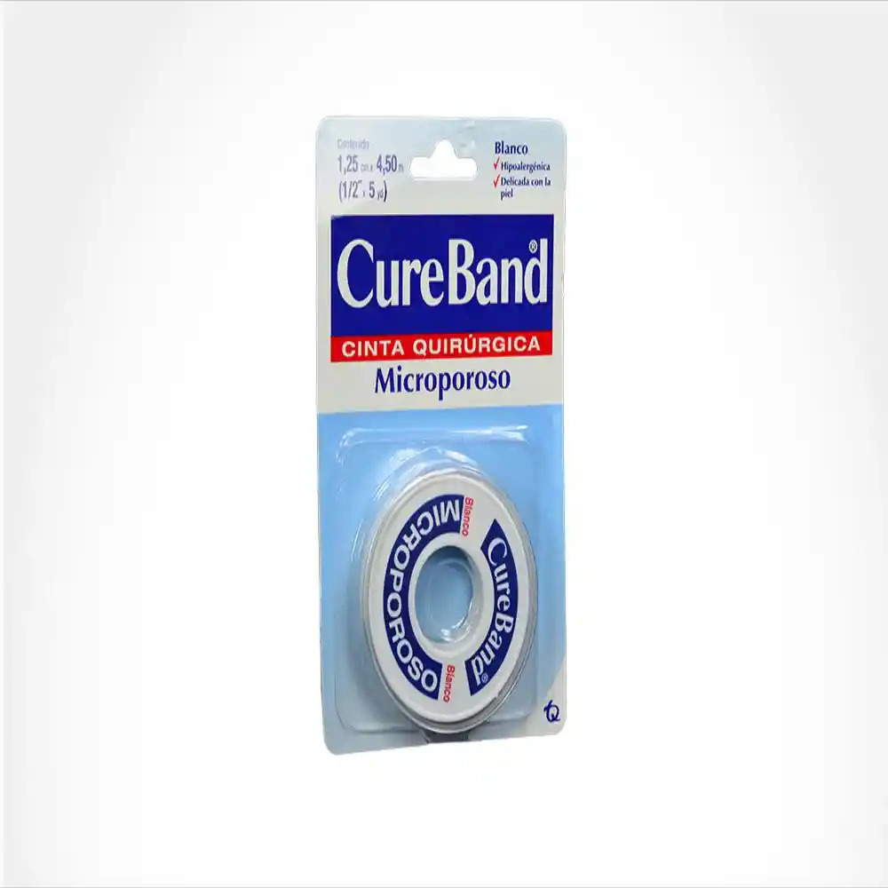 Cure Band Micropore Color Blanco