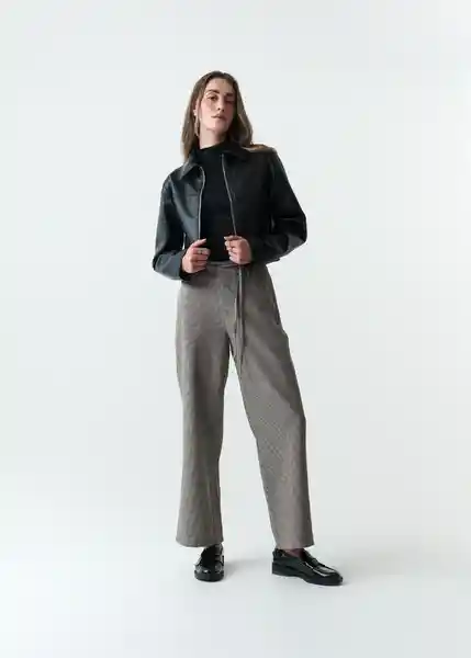 Chaqueta Mujer Negro Puro Ultraoscuro Talla L 023G033 Naf Naf