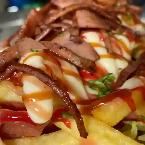 Salchipapa Ranchero