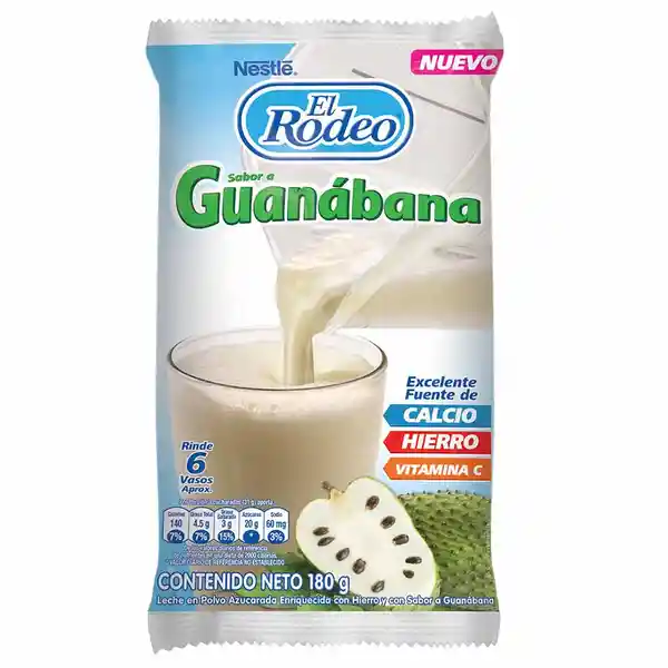 El Rodeo Leche en Polvo Guanábana