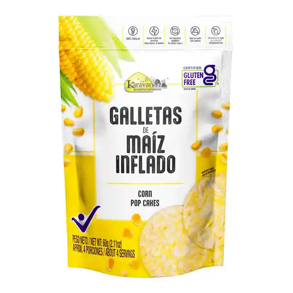 Karavansay Galleta Maíz Inflado