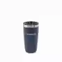 Vaso Doble Pared Acero Azul Oscuro 320 mL Ambiente Gourmet