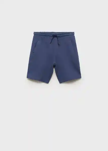 Bermuda Ottosho Navy Talla 08 Niños Mango