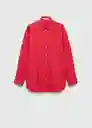 Camisa Juanes Rojo Talla M Mujer Mango