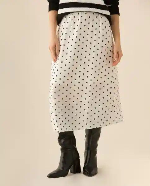 Falda Blanco 0 Claro Talla XS 443G003 Esprit