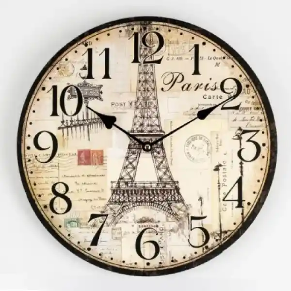 Expressions Reloj Pared Eiffel A-02-55