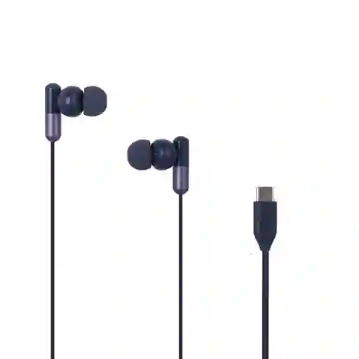 Audífonos Tipo C Life is For Fun Serie Azul Mod Pa242C Miniso