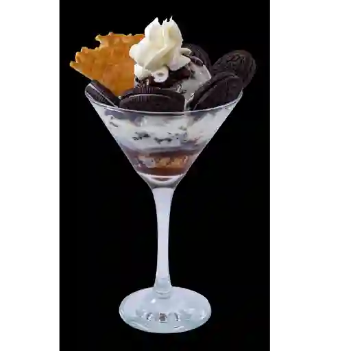 Copa galleta chocolate y browni