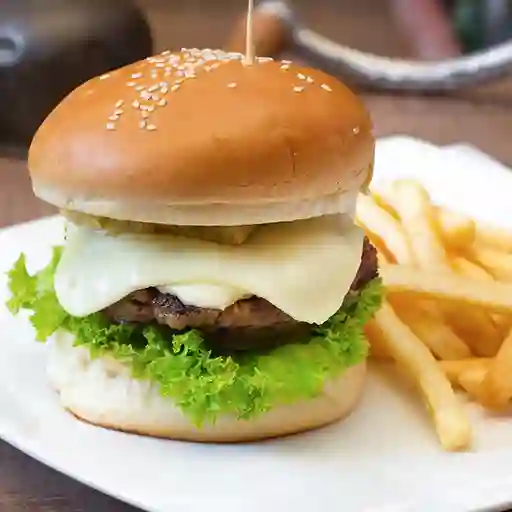 Hamburguesa de la casa