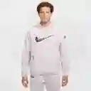 Nike Buzo Hoodie M Tf Gfx Po Para Entrenamiento Hombre Gris T. M