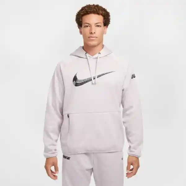Nike Buzo Hoodie M Tf Gfx Po Para Entrenamiento Hombre Gris T. M