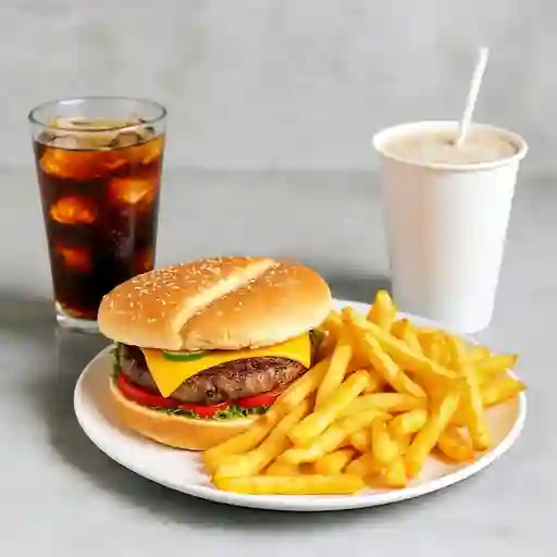 Adiciona Al Sandwich, Porcion De Papa + Gaseosa Por: