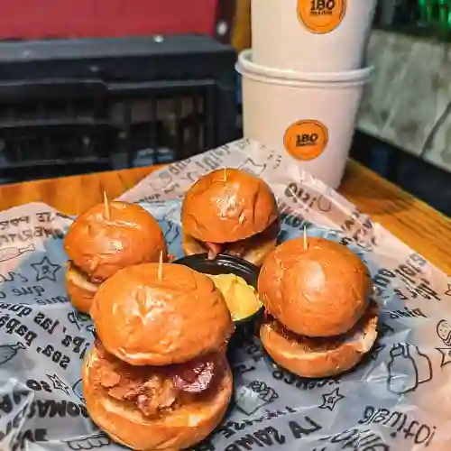 Mini Burger X8 de Pollo Crunchy+ Miel