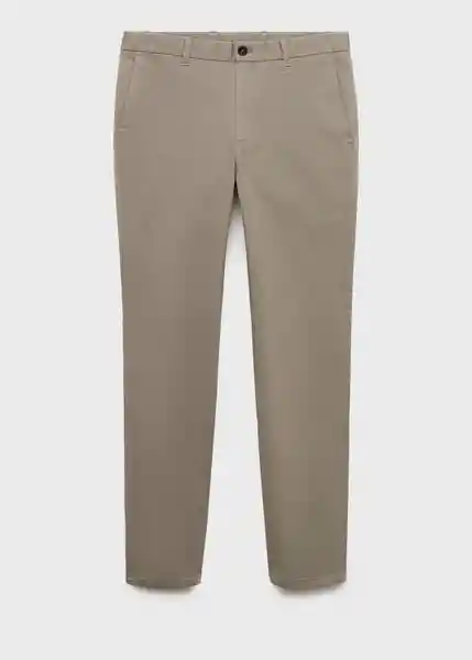 Pantalón Barna Gris Talla 48 Hombre Mango