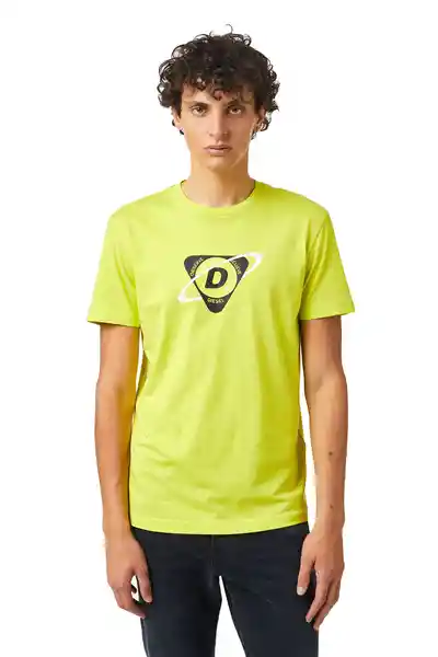 Diesel Camiseta T-Diegos-K24 Amarillo Talla XXL