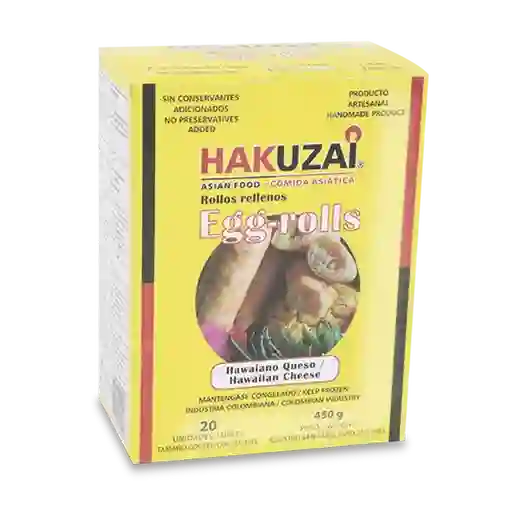 Hazukai Rollo Chino Hawaiano Queso