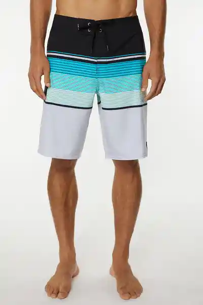 ONeill Short de Baño Lennox Stretch Am Gris Talla 36