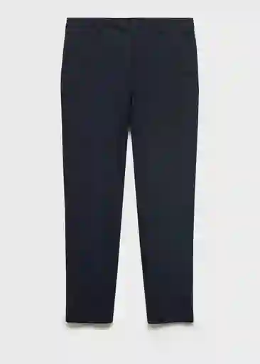 Pantalón Jon Navy Talla 38 Hombre Mango