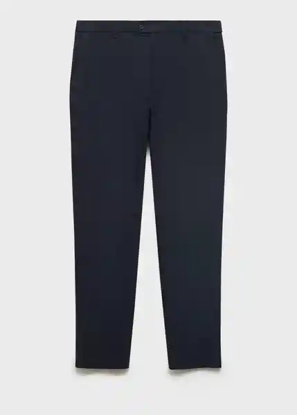 Pantalón Jon Navy Talla 38 Hombre Mango