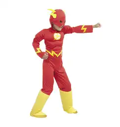 Cachivaches Disfraz Flash Para Niño Talla 6