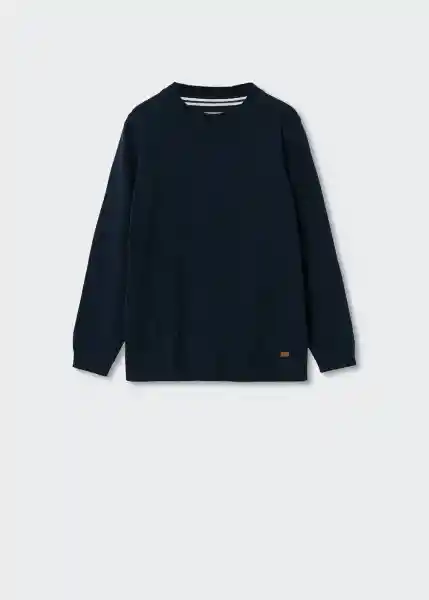 Jersey Hugo3 Navy Talla 12 Niños Mango