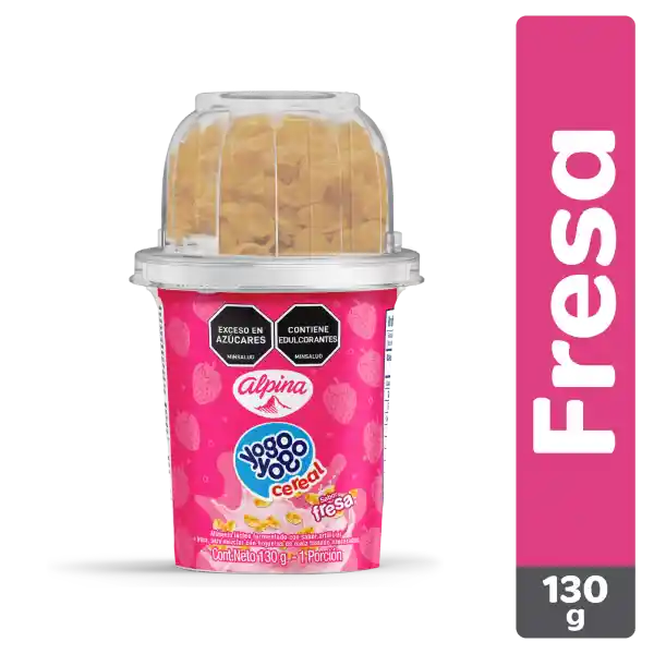 Yogo Yogo Cereal Fresa Vaso 130 g