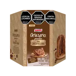 Artesano Panetón Chocoavellana 450 G