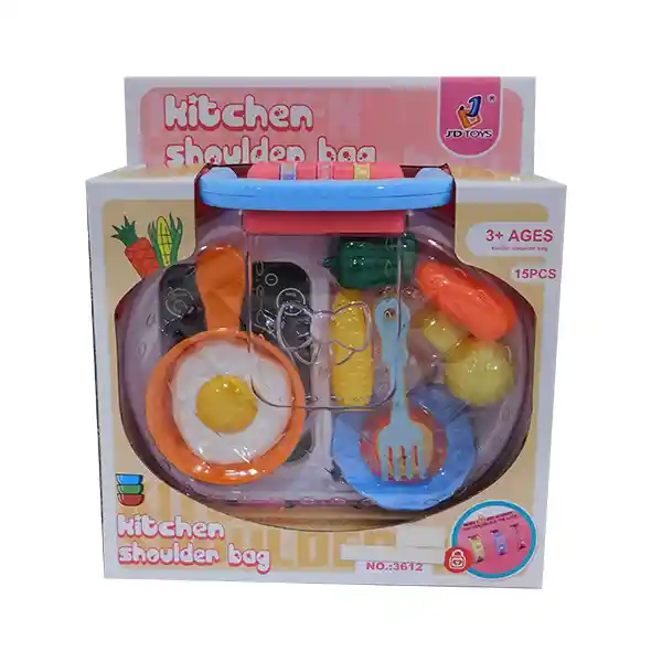 Faroplay Bolso de Cargar Con Accesorios de Cocina