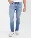 Jean Súper Slim Fit Rider Azul Francés Medio T 32/32 Chevignon