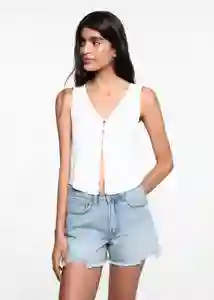 Short Tachas Tejano Claro Talla 20 Niñas Mango