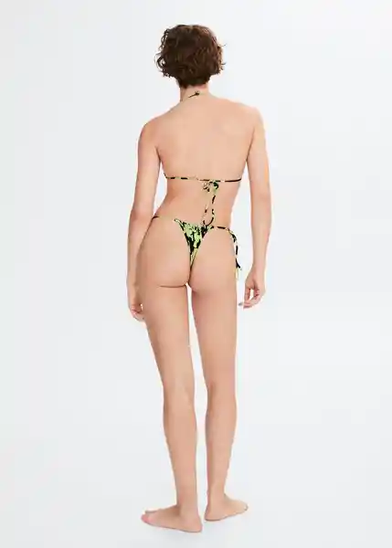 Top Bikini Lilo Negro Talla M Mujer Mango