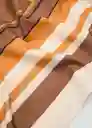 Pañuelo Classy Crudo Talla 99 Mujer Mango
