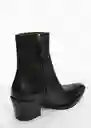 Botines Coa Negro Talla 37 Mujer Mango