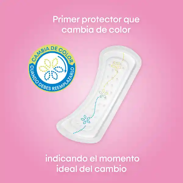 Protector Diarios Kotex Con Indicador de ph 40 Und