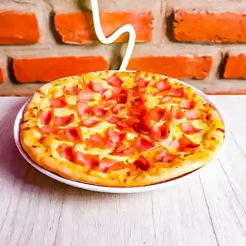 Pizza Jamón Mediana