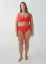 Top Bikini Virgilp Rojo Talla Xl Mujer Mango