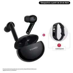 Huawei Audífonos Bluetooth Freebuds 4I Negro + Banda 3E