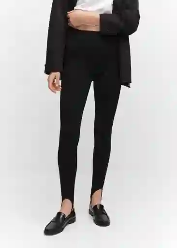 Leggings Ronal Negro Talla L Mujer Mango