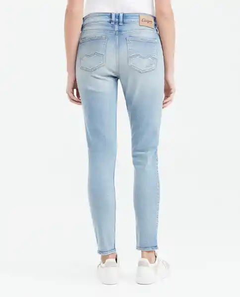 Jean High Rise Mujer Claro Azul Cristalino Claro 10 Chevignon