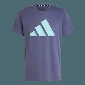 Adidas Camiseta Tr-Es Fr Logo Hombre Azul Talla L Ref: IW3348