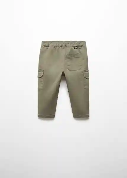 Pantalón Cargob Khaki Talla 67 Niños Mango