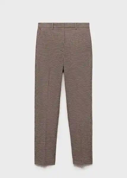 Pantalón Warm Granate Talla 32 Mujer Mango