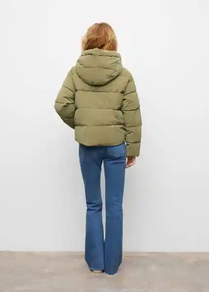 Abrigo Anorak Seller Khaki Talla 21 Teen Niñas Mango