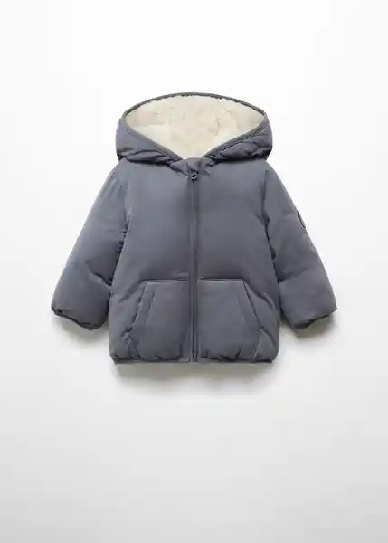 Abrigo Anorak Jordi Antracita Talla 67 Niños Mango