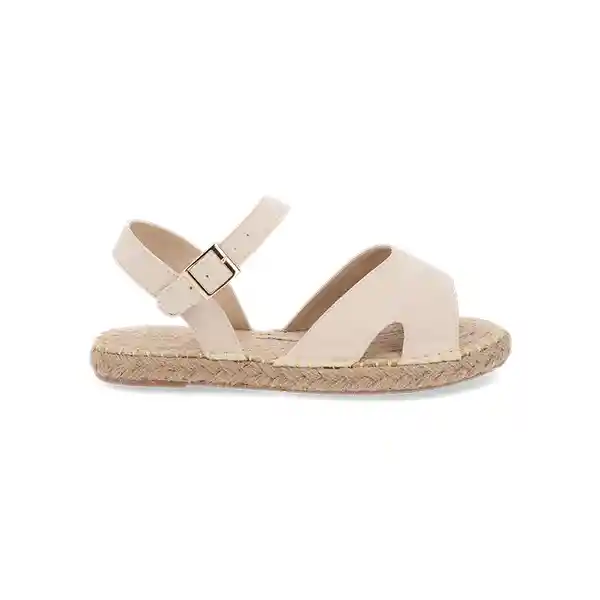 Sandalias Yute Bast Beige Talla 36