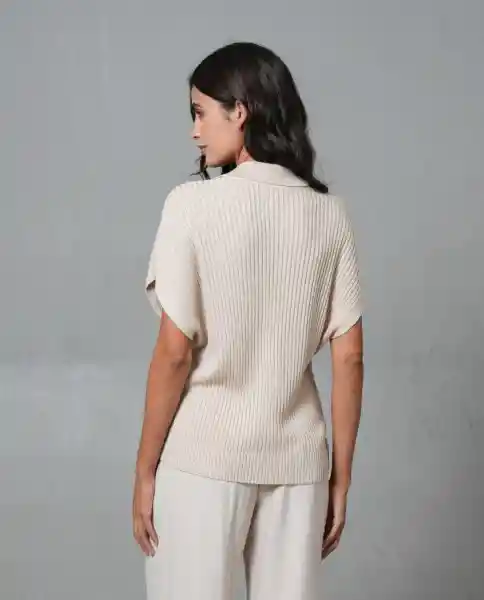 Buzo Mujer Beige M 282G006_BEI141209 Rifle